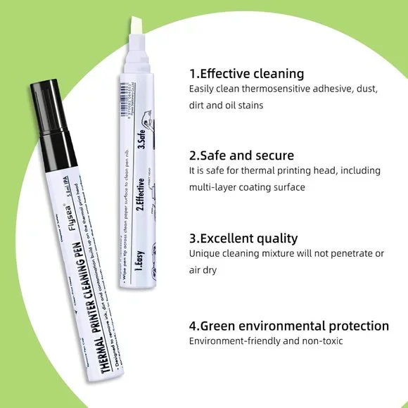 Thermal Printer Printhead Cleaning Pen for Thermal Receipt Shipping Label POS Ca - Picture 3 of 5